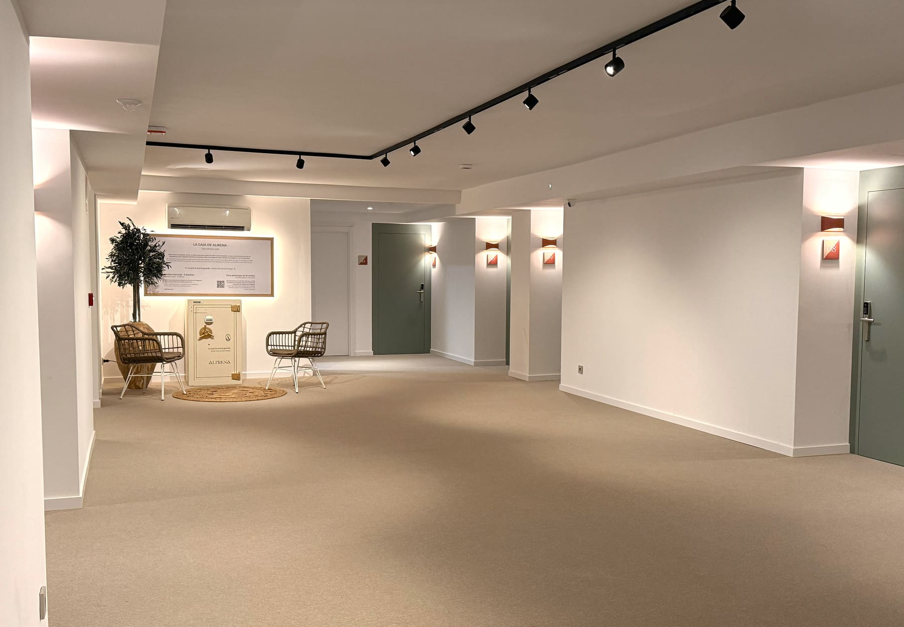 Sala común con butacas